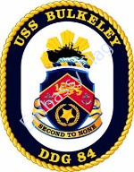 USS Bulkeley ship crest