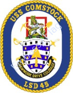 USS Comstock ship crest