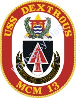 USS Dextrous ship crest