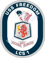 USS Freedom ship crest