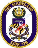 USS Maryland ship crest