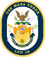 USS Mesa Verde ship crest