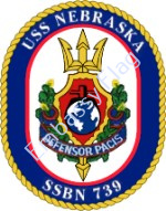 USS Nebraska ship crest