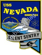 USS Nevada ship crest