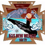 USS New Mexico ship crest