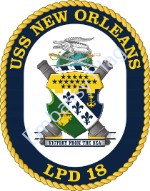 USS New Orleans ship crest