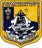 USS Oklahoma City ship crest