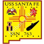 USS Santa Fe ship crest