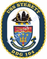 USS Sterett ship crest