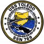 USS Toledo ship crest