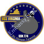 USS Virginia ship crest