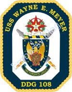 USS Wayne E. Mayer ship crest