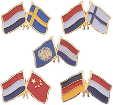 Custom lapel pins, Custom flag lapel pins