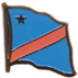 Dem. Rep. of Congo  flag lapel pin