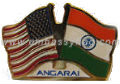 Corporate custom flag pin