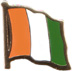 Ivory Coast flag lapel pin