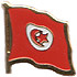 Tunisia flag lapel pin