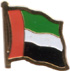 United Arab Emirates flag lapel pin