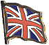 United Kingdom flag lapel pin